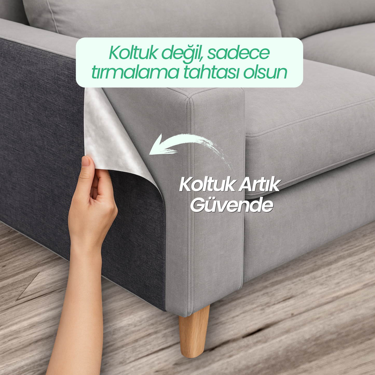 Yapışkanlı Kedi Tırmalama Matı