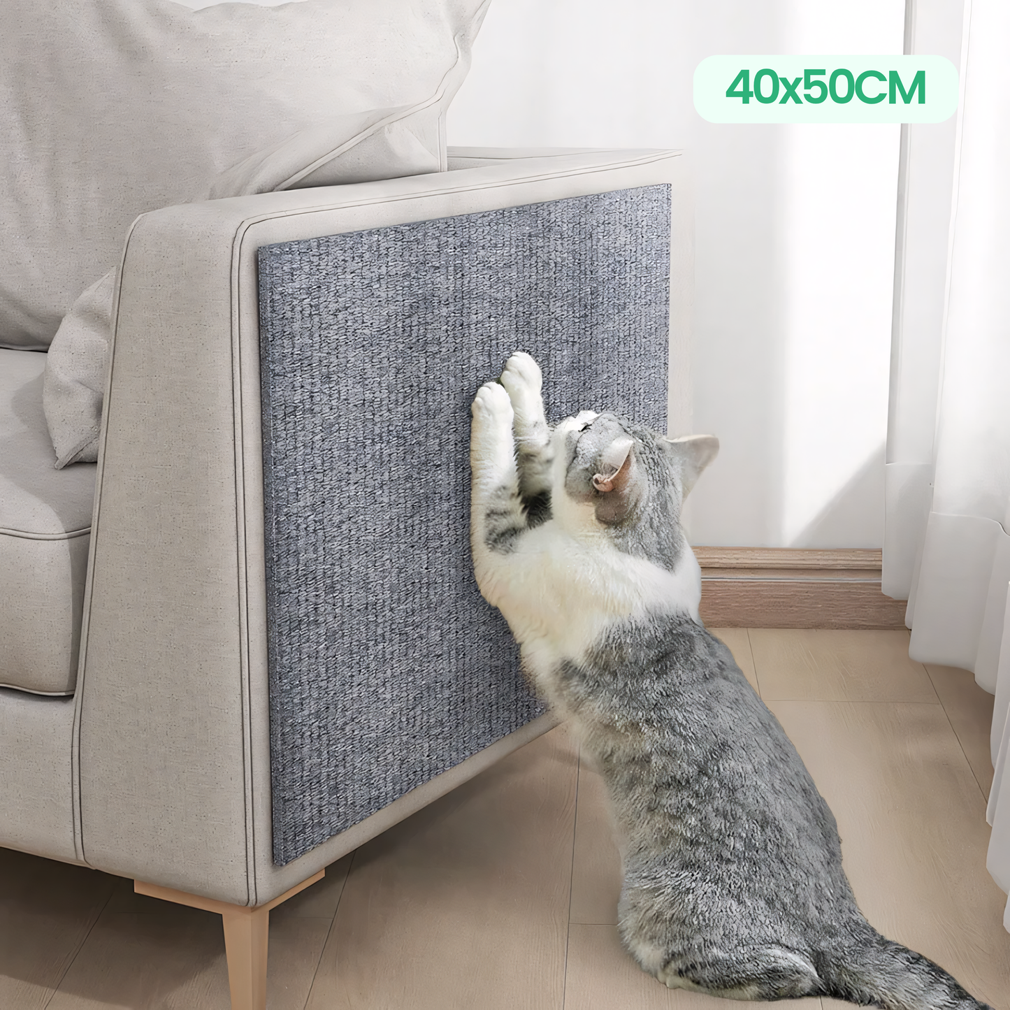 Yapışkanlı Kedi Tırmalama Matı